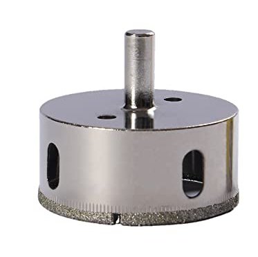 2-1/2 Inch Diamond Saw Ceramic Porcelain Tile Drill Bit Hole Cutter Quartz Granite Countertop Glass Floor Wall Tiles Drain Holes 2.5 inch