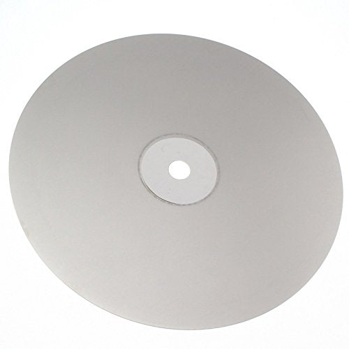 8 inch Diamond Disc Grit 1200 High Density Coated Flat Lap Lapping Lapidary Wheel Glass Jewelry Polishing Tool Grinding Sharpening Metal Back 1/2 Arbor GRIT1200