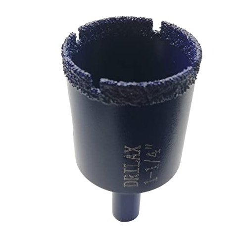 1-1/4 Inch Diamond Hole Saw Drill Bit Cobalt Series Vacuum Brazed