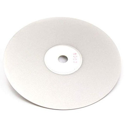 Drilax 6 inch Grit 800 Professional Quality High Density Diamond Coated Flat Lap Lapping Lapidary Wheel Disc Glass Jewelry Polishing Tool Grinding Sharpening Metal Back 1/2 Arbor Grit800