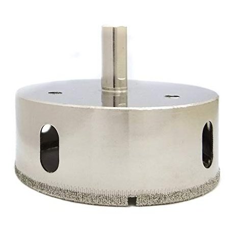 Drilax 2-7/8 inch Diamond Hole Saw Drill Bit Ceramic, Porcelain Tiles, Granite, Quartz Drilling 2 7/8