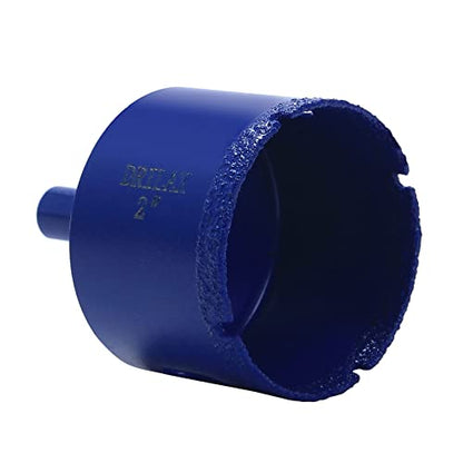 2 Inch Diamond Hole Saw Drill Bit Cobalt Series Vacuum Brazed