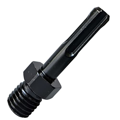 Core Drill Bit SDS Plus Arbor Adapter 5/8"-11 UNC Thread Male to SDS Plus Shank Hammer Drill Diamond Hole Saw 5/8" 11 Male Drill Attachment Arbor Shaf drilax-tools