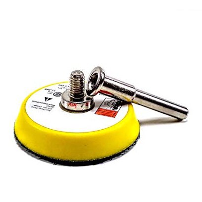 Drilax 2 Backer Pad Sander Disc Polishing Plate Sanding Polish Standard 1/4 inch Shank