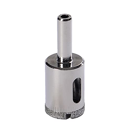 Drilax Diamond Drill Bit 7/8 Inch Ceramic Porcelain Tile Glass Bottle Granite Hole Saw Single Pack