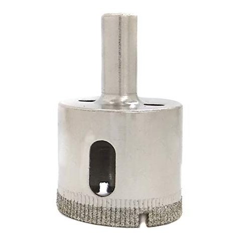 1 3/8 Inch Diamond Hole Saw Ceramic Porcelain Quartz Granite Countertop Glass Bottle Single Pack Tile Drill Bit 1-3/8 inch