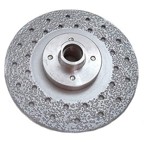 4-1/2 inch diamond grinding wheel, flange side with 5/8-11 thread