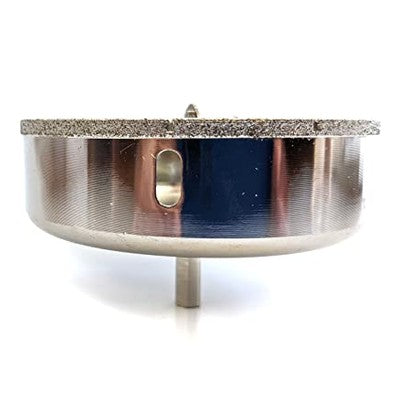 DRILAX 4.5 inch tile hole saw for ceramic with a diamond-coated edge for precision drilling