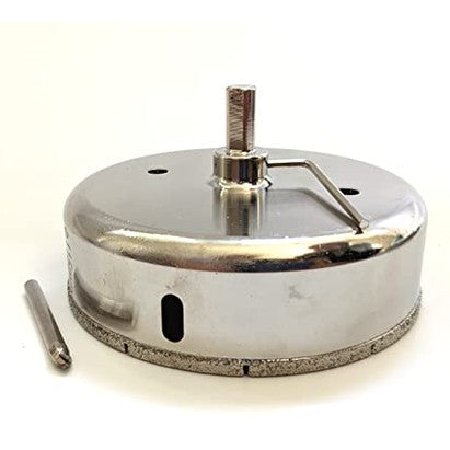 DRILAX 4.5 inch tile hole saw for ceramic with a durable diamond-coated blade for precise cutting