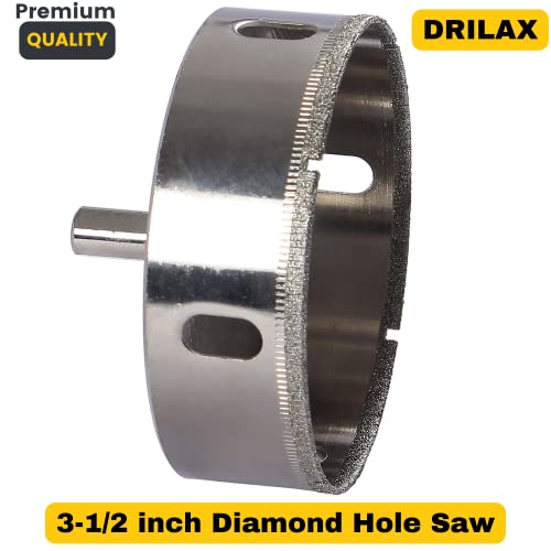 3-1/2 inch Chrome Series Diamond Hole Saw Drill Bit