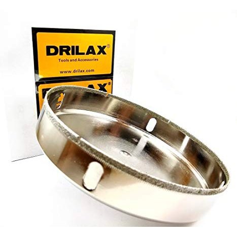 Drilax Diamond Hole Saw 6 5/16 Inches in Drilling Ceramic Porcelain Tile Glass Granite Drill Bit