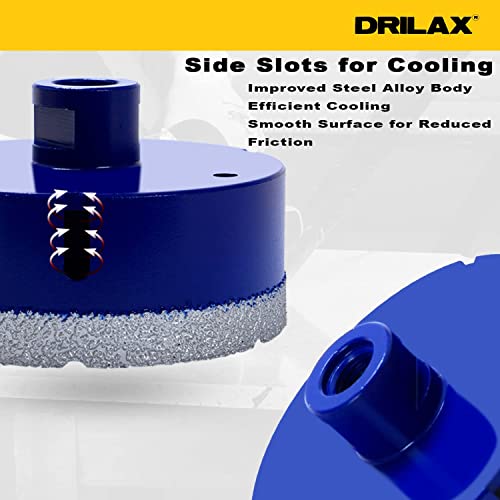 4 Inch Diamond Hole Saw Core Drill Bit | Concrete, Granite & Tile