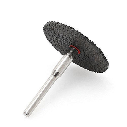 Fiberglass Reinforced Cut-Off Wheels 50 Pieces 1 1/4 inch Diameter Abrasive Cutting Tool Disc 4 402 Mandrels Included Rotary Discs Compatible with Dremel 426 426b
