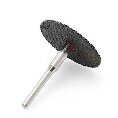 Fiberglass Reinforced Cut-Off Wheels 50 Pieces 1 1/4 inch Diameter Abrasive Cutting Tool Disc 4 402 Mandrels Included Rotary Discs Compatible with Dremel 426 426b
