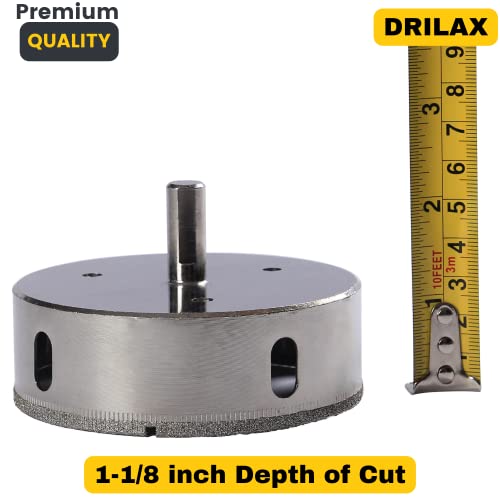 3-1/2 inch Chrome Series Diamond Hole Saw Drill Bit
