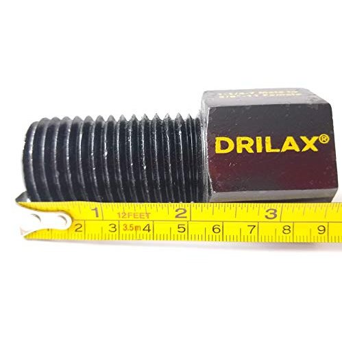 Drilax Drill Saw Adapter 1-1/4 - 7 Thread Male to 5/8 inch 11 Female Adaptor Compatible with Makita, Milwaukee Tools Using 1 1/4-7 Core Bits Water Cooling Hole