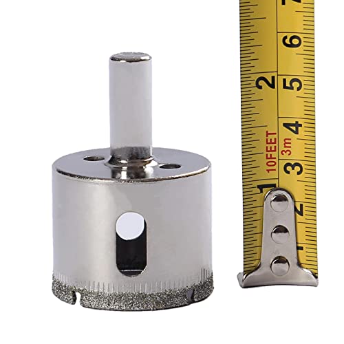 1 1/2 Inch Diamond Hole Saw Ceramic Porcelain Quartz Granite Countertop Glass Bottle Single Pack Tile Drill Bit 1-1/2 inch