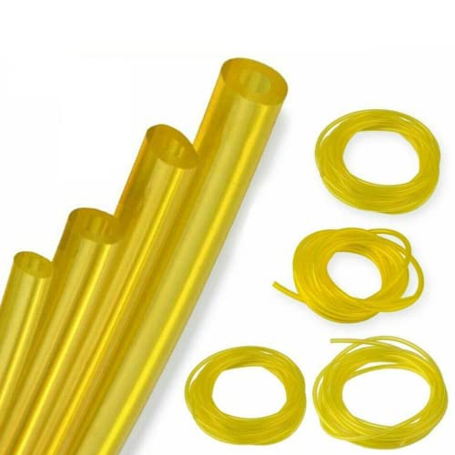 Drilax 4 Sizes Fuel Line Hose Tubing Set for Small Engines Chainsaws String Trimmers Weedeaters Blowers Compatible with Ryobi, Poulan, drilax-tools