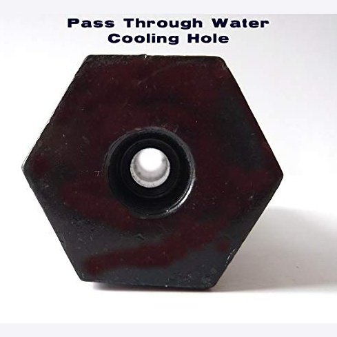 Drilax Drill Saw Adapter 1-1/4 - 7 Thread Male to 5/8 inch 11 Female Adaptor Compatible with Makita, Milwaukee Tools Using 1 1/4-7 Core Bits Water Cooling Hole