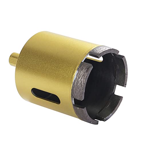 Drilax 1 3/4 Diamond Brick Concrete Block Masonry Hole Saw Heavy Duty Wet Dry Use 1-3/4 1.75 inch Single Pack