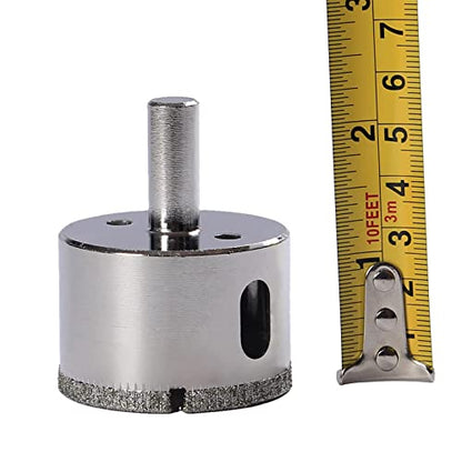 1 3/4 Inch Diamond Hole Saw Ceramic Porcelain Quartz Granite Countertop Glass Bottle Single Pack Tile Drill Bit 1-3/4 inch