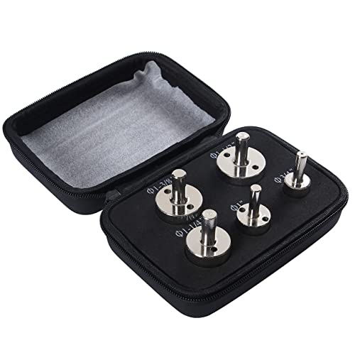 Drilax Diamond Drill Bit Hole Saw Extra Tall Long Drilling Quartz Granite Countertop Ceramic Porcelain Tile Glass 3/4, 1, 1/4, 3/8, 1 1/2 Inch 5 Pieces Set