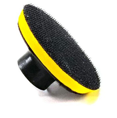 Angle Grinder 3 inch Flexible Hook and Loop 5/8-11 Threaded Arbor Buffing Polishing Sanding Napping Disc Backer Pad 3'' Backing Plate Compatible with Dewalt