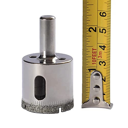 1 1/4 Inch Diamond Saw Ceramic Porcelain Tiles Quartz Granite Countertop Glass Bottle 1.25 Tile Drill Bit 1-1/4 inch Hole Cutter
