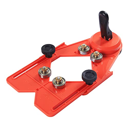 DRILAX Drill Bit Saw Guide Jig Fixture Vacuum Suction Base with Water Coolant Hole