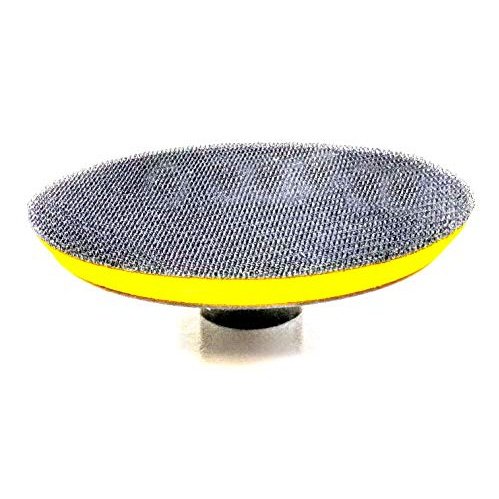Drilax 5 inch Polishing Sander Backer Plate Napping Hook Loop Sanding Disc Pad with 5/8-11 Threads
