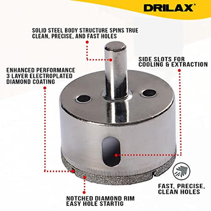 2 inch Chrome Series Diamond Hole Saw Drill Bit