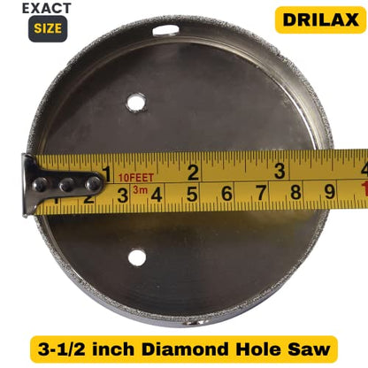3-1/2 inch Chrome Series Diamond Hole Saw Drill Bit