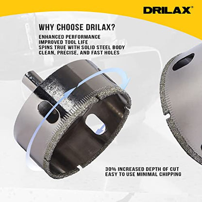 2-1/2 inch Chrome Series Diamond Hole Saw Drill Bit
