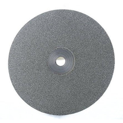 Drilax 6 inch Grit 150 Professional Quality High Density Diamond Coated Flat Lap Lapping Lapidary Wheel Disc Glass Jewelry Polishing Tool Grinding Sharpening Metal Back 1/2 Arbor Grit150