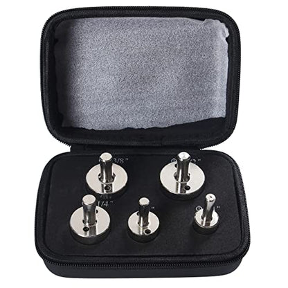 Drilax Diamond Drill Bit Hole Saw Extra Tall Long Drilling Quartz Granite Countertop Ceramic Porcelain Tile Glass 3/4, 1, 1/4, 3/8, 1 1/2 Inch 5 Pieces Set