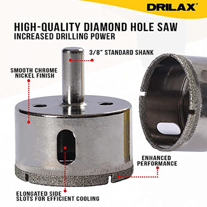 2 inch Chrome Series Diamond Hole Saw Drill Bit
