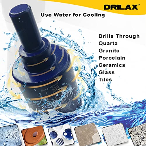 1-1/4 Inch Diamond Hole Saw Drill Bit Cobalt Series Vacuum Brazed