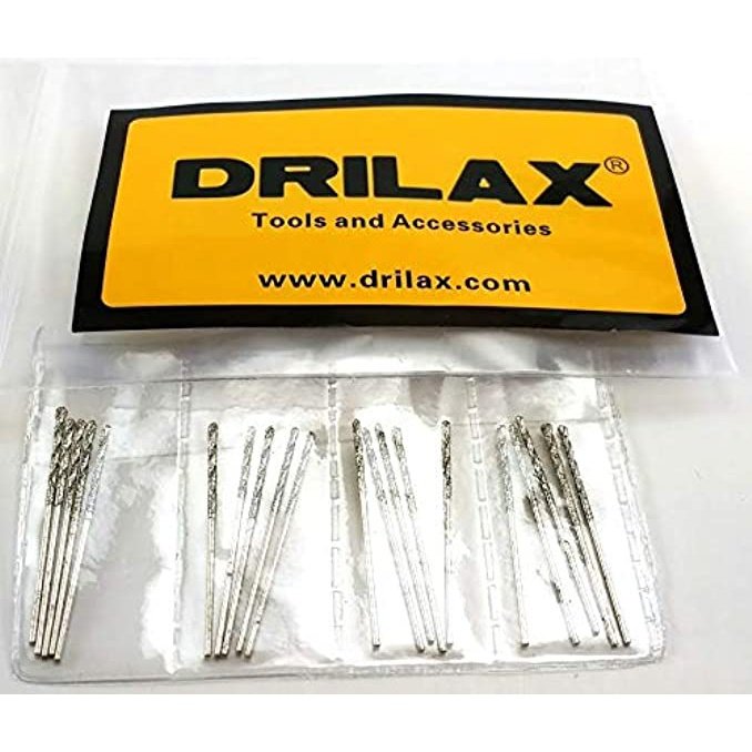 1mm Diamond Bits For Drilling Stone Compatible with Dremel Drill Bit Set Twist