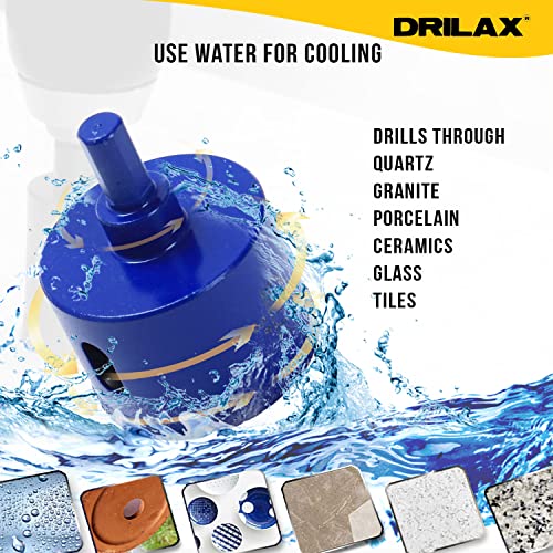 2 Inch Diamond Hole Saw Drill Bit Cobalt Series Vacuum Brazed