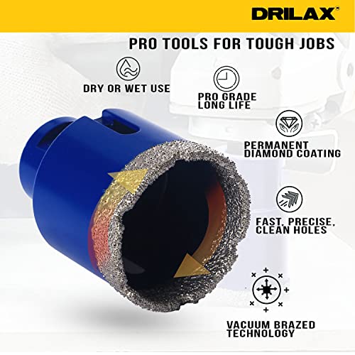 1-3/4 inch Pro Series Diamond Hole Saw with 5/8"-11 Connection