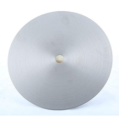 Back of the 6 inch lap disc showing the steel backing