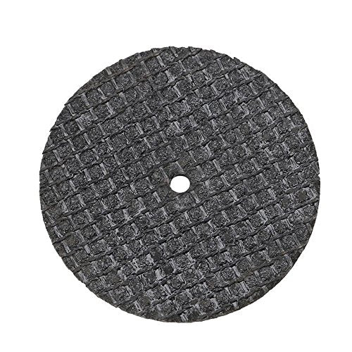 Fiberglass Reinforced Cut-Off Wheels 50 Pieces 1 1/4 inch Diameter Abrasive Cutting Tool Disc 4 402 Mandrels Included Rotary Discs Compatible with Dremel 426 426b