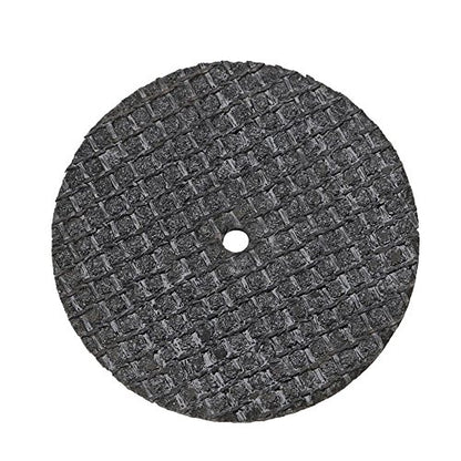 Fiberglass Reinforced Cut-Off Wheels 50 Pieces 1 1/4 inch Diameter Abrasive Cutting Tool Disc 4 402 Mandrels Included Rotary Discs Compatible with Dremel 426 426b