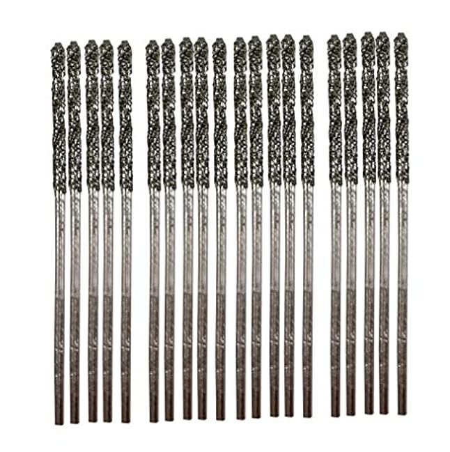 Set of 30 DRILAX 1mm Diamond Bits for precision drilling  tools and hardware