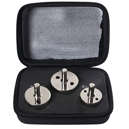 DRILAX ceramic tile diamond drill bits kit in a compact case for precise drilling
