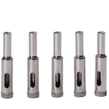 DRILAX Diamond Drill Bit Set for Ceramic featuring five durable bits for precision cutting