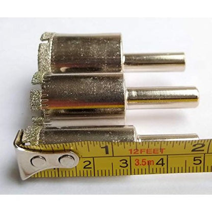 DRILAX drill bits for flower pot drain holes in three sizes for precision drilling