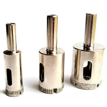 Set of DRILAX drill bits for flower pot drain holes in various sizes for perfect drainage